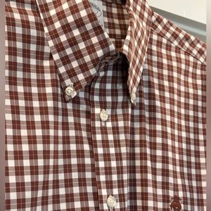 Brooks Brothers Regent Fit Collared Long Sleeve Shirt - Size Medium M